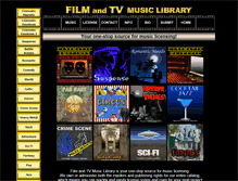 Tablet Screenshot of filmandtvmusiclibrary.com